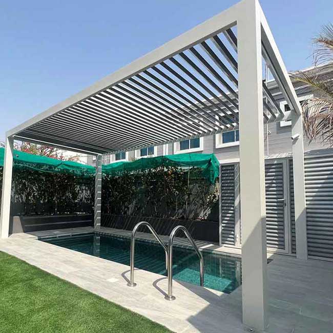 Aluminium Pergolas in Dubai