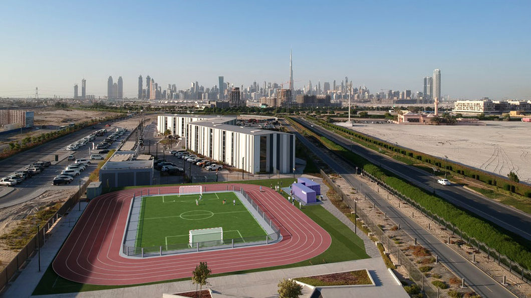 Wellfit Meydan- Football Field & Running Track