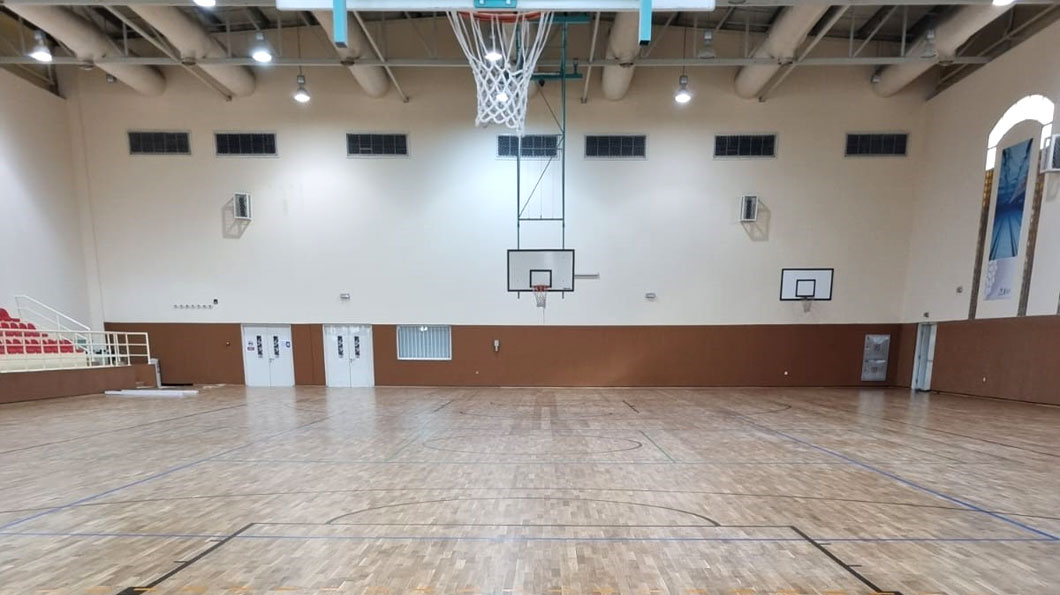 University of Sharjah Womens Sports Complex- Parquet Sports flooring